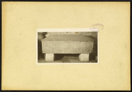 Sarcophage - J-A Brutails - Université Bordeaux Montaigne - 1714 photo