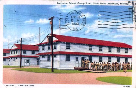 Scott Field - Barracks School Group Area
