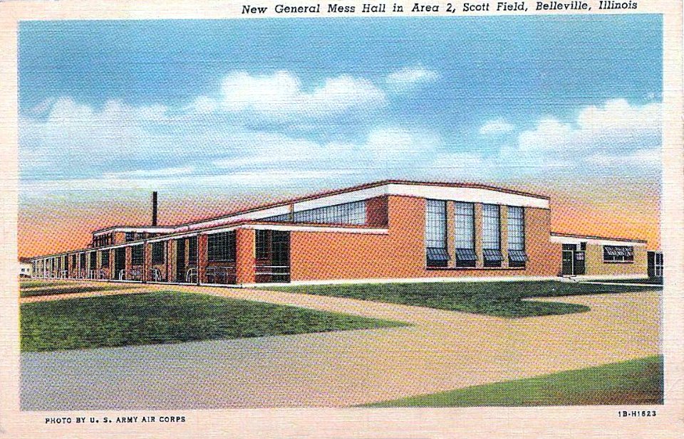Scott Field - New General Mess Hall in Area 2