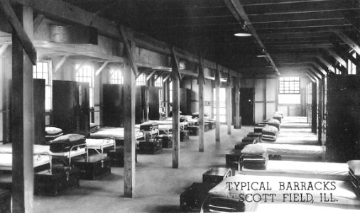 Scott Field - EM Barracks Interior