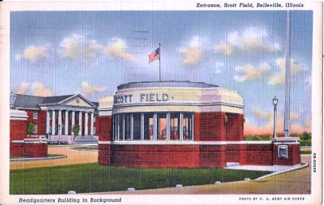 Scott Field - Main Gate