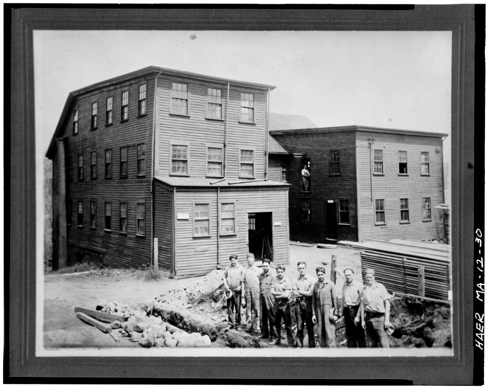 Schwamb Mill, Arlington MA - HAER photo 079771pu