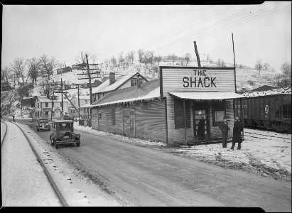 Scott's Run, West Virginia. The Shack Community Center - Scene is typical of crowded space. In center of valley the... - NARA - 518360