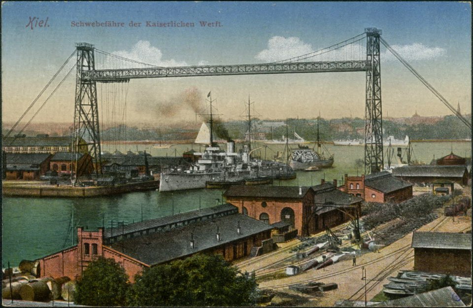 Schwebefähre der Kaiserlichen Werft