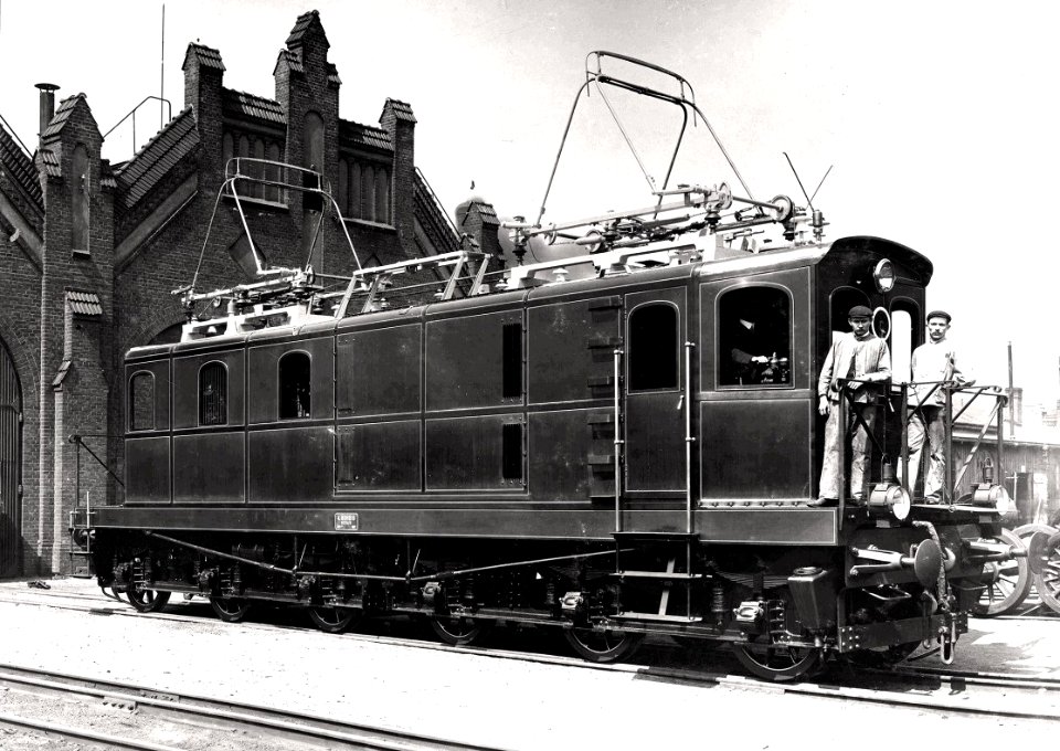 Schweizerische Bundesbahnen Einphasenwechselstrom-Versuchsbetrieb Seebach–Wettingen Siemens Lokomotive 3