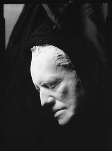Sculpture mask of Arnold Genthe by Robert Aitken LOC agc.7a09355