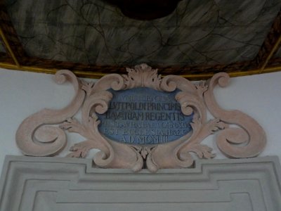 Schönau am Königssee — Ortsteil Königssee, St. Bartholomä, Kapelle; Inschrift