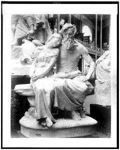 Sculpture, Oedipe a Colone, exhibited in Palace of Fine Arts, Paris Exposition, 1889 LCCN93516721