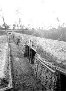 Schützengraben im Werk Vanel Tambour - CH-BAR - 3241726