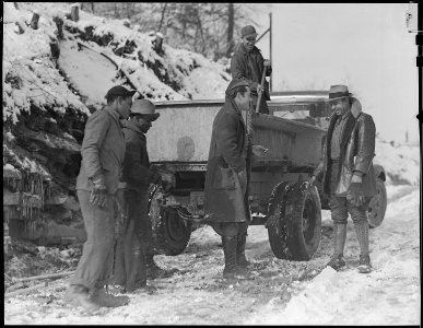 Scott's Run, West Virginia. (Unemployed miners.) - NARA - 518408 photo