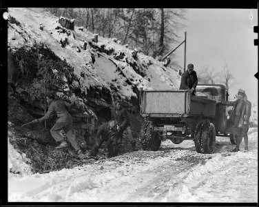 Scott's Run, West Virginia. Unemployed miners. - NARA - 518419 photo