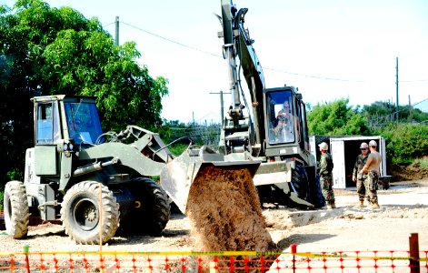 Seabees setting the foundation 111122-N-RF645-068