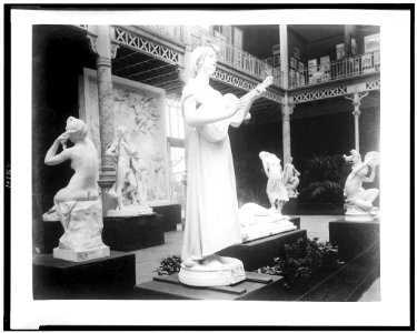 Sculpture exhibited in Palace of Fine Arts, Paris Exposition, 1889 LCCN93516717