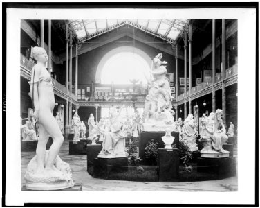 Sculpture exhibited in the Gallery Rapp, Palace of Fine Arts, Paris Exposition, 1889 LCCN93516706