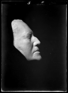 Sculpture mask of Arnold Genthe by Robert Aitken LOC agc.7a09286