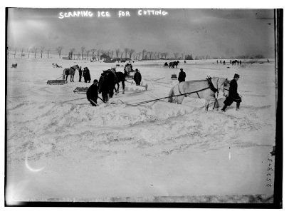 Scraping ice for cutting LCCN2014691815