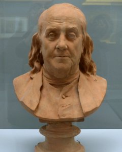 SculpturesMuséeFabre18a Houdon Franklin