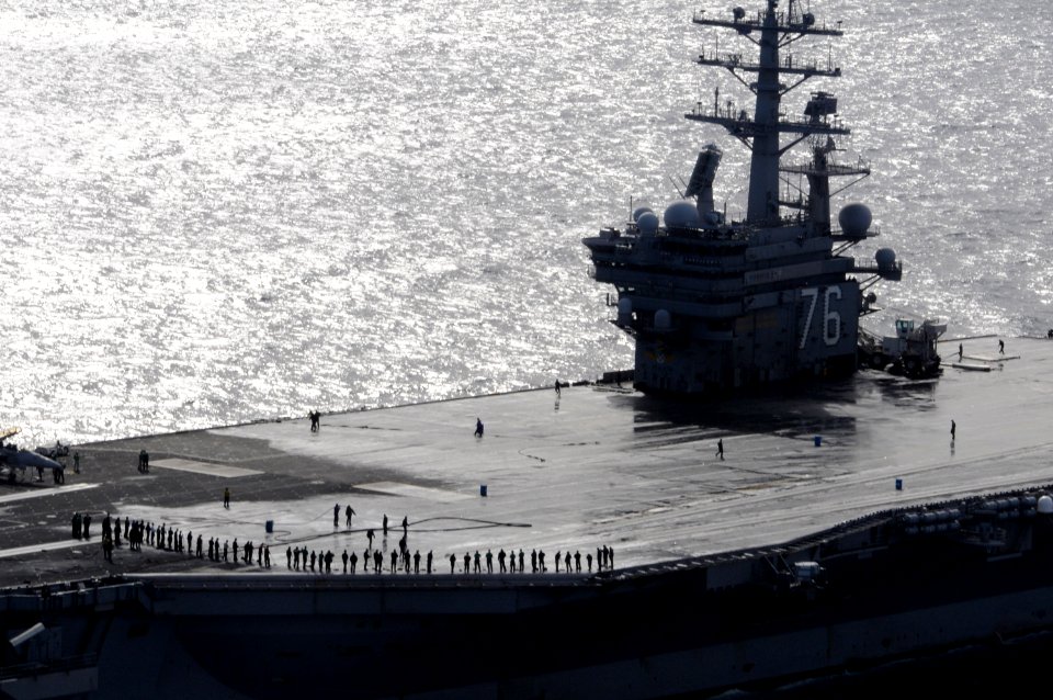 Scrub exercise concludes USS Ronald Reagan's air fly-off DVIDS131163