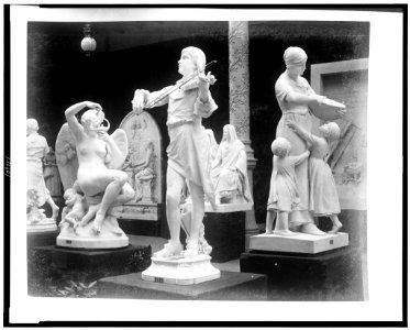 Sculpture exhibited in Palace of Fine Arts, Paris Exposition, 1889 LCCN93516714
