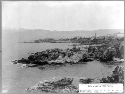 Sea coast, Beyrout LCCN96503338