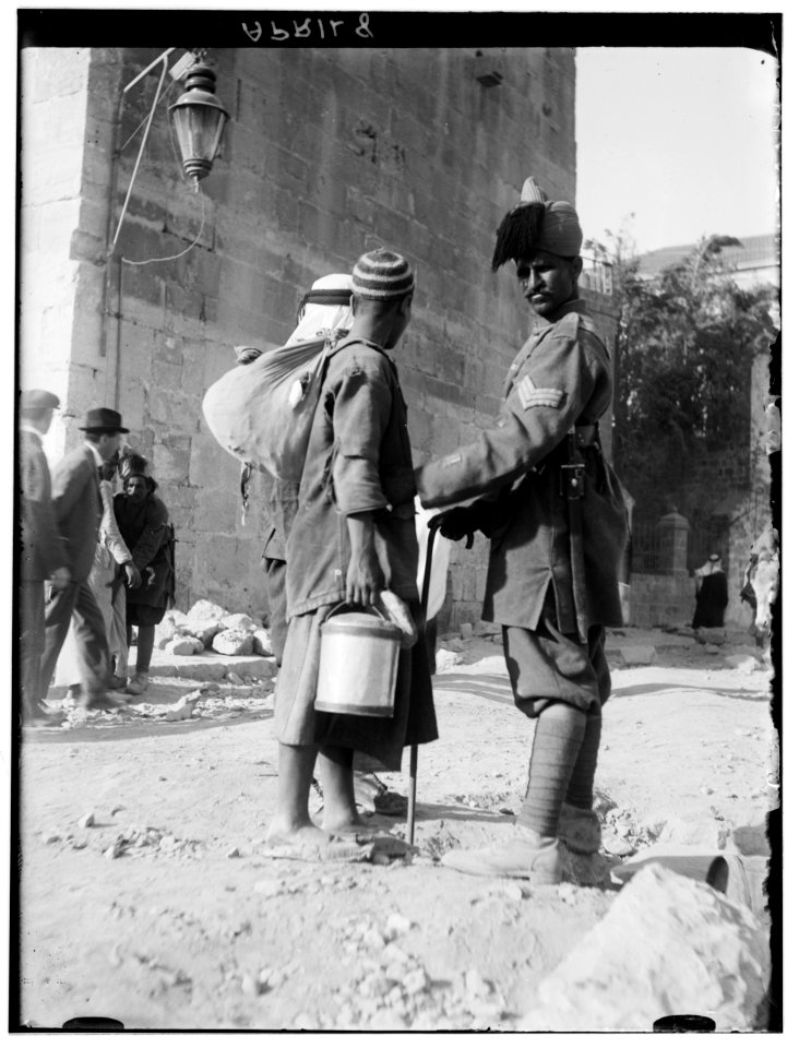 Searching for arms, Jaffa Gate LOC matpc.00739