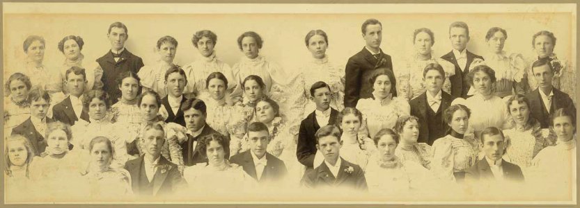 Seattle High School, Class of 1897 (MOHAI 12973)