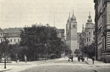 Sebastianskirche Blick auf die Sebastianskirche von der Oranienstraße aus photo