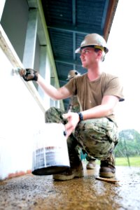 Seabees renovate school in Pohnpei 150624-N-MK341-026