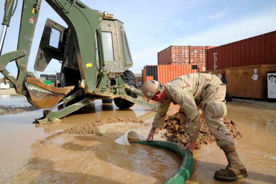 Seabees Pump out a Lake of Standing Water DVIDS368875
