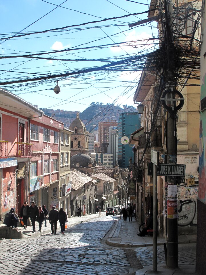 Bolivia lapaz city