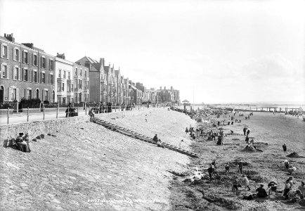 Seafront and beach, Burnham-on-Sea, Somerset RMG G03062