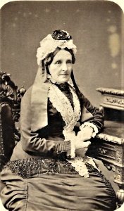 Seated woman by T & J Holroyd Harrogate (2a) photo