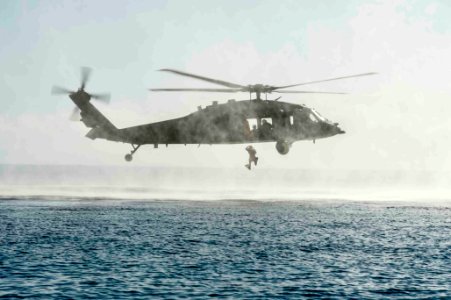 Search and rescue demo, Pacific Partnership 150708-N-CF750-196