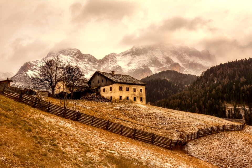 Home mountains valley