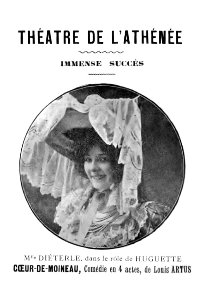 Amélie Diéterle au théâtre (1905) dans « Coeur de moineau » (A)
