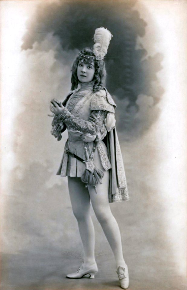 Amélie Diéterle au théâtre (1900) dans « Les Brigands » (E)