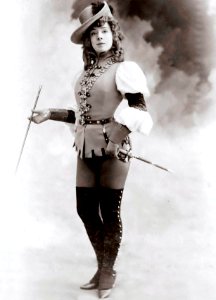 Amélie Diéterle au théâtre (1900) dans « Les Brigands » (B)