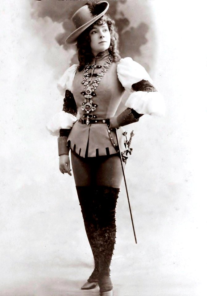 Amélie Diéterle au théâtre (1900) dans « Les Brigands » (C)