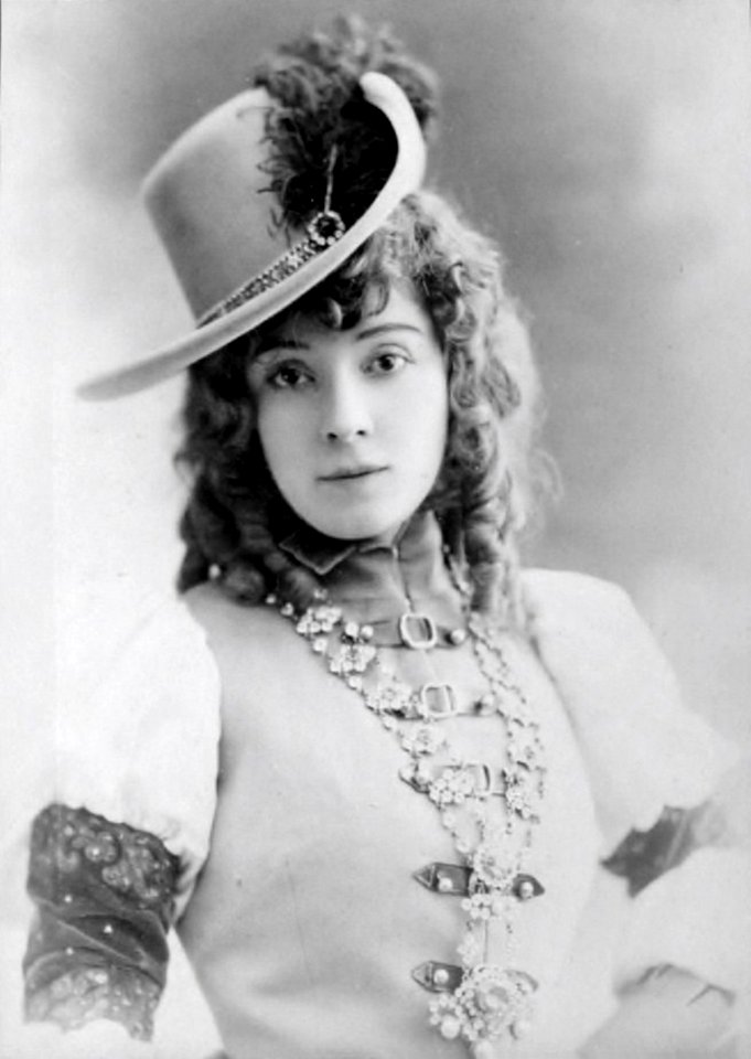 Amélie Diéterle au théâtre (1900) dans « Les Brigands » (D)