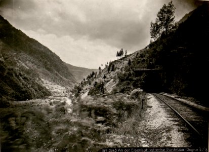 An der Eisenbahnstrecke Pontebba-Dogna 9.7.18. (BildID 15620395)