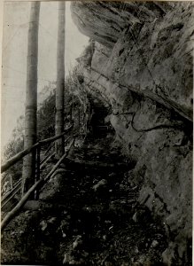 An der Cimastiege. Aufgenommen im Mai 1916. (BildID 15533881)