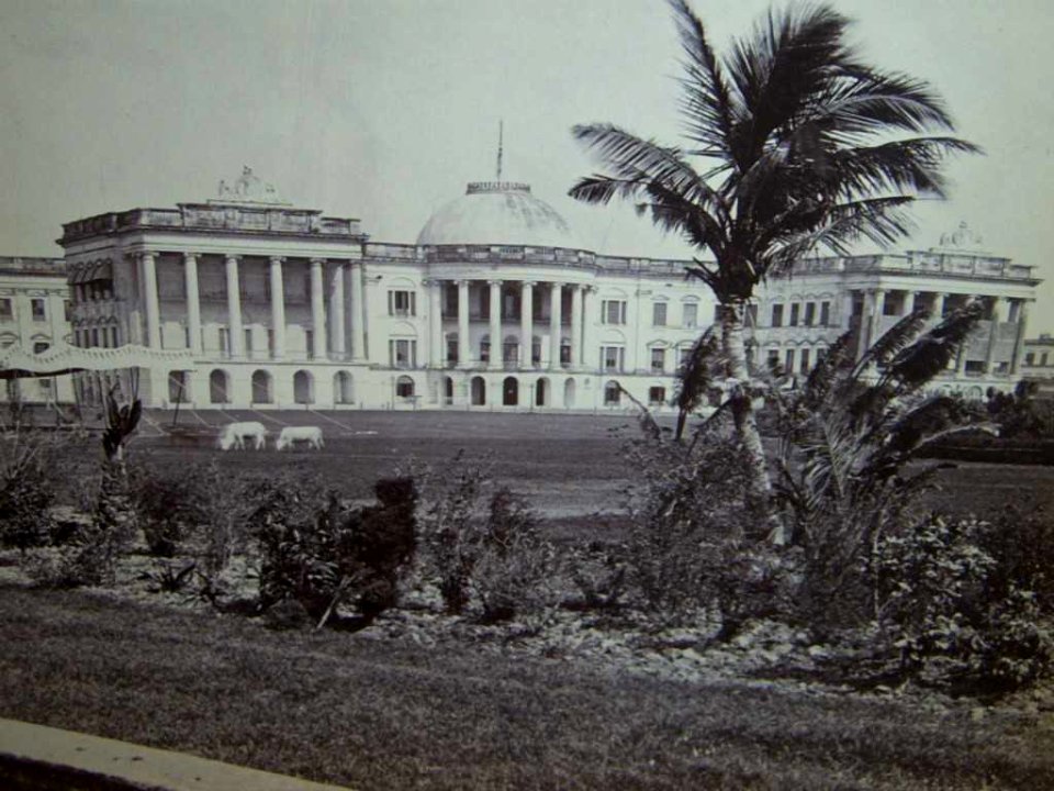 An early photo by Samuel Bourne 1860 his view of Government House