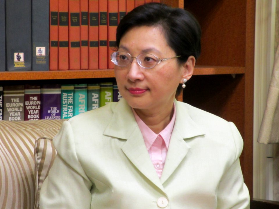 Anna A. Kao answer for Taiwan Relations Act 35th anniversary 20140410