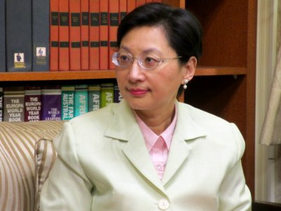 Anna A. Kao answer for Taiwan Relations Act 35th anniversary 20140410