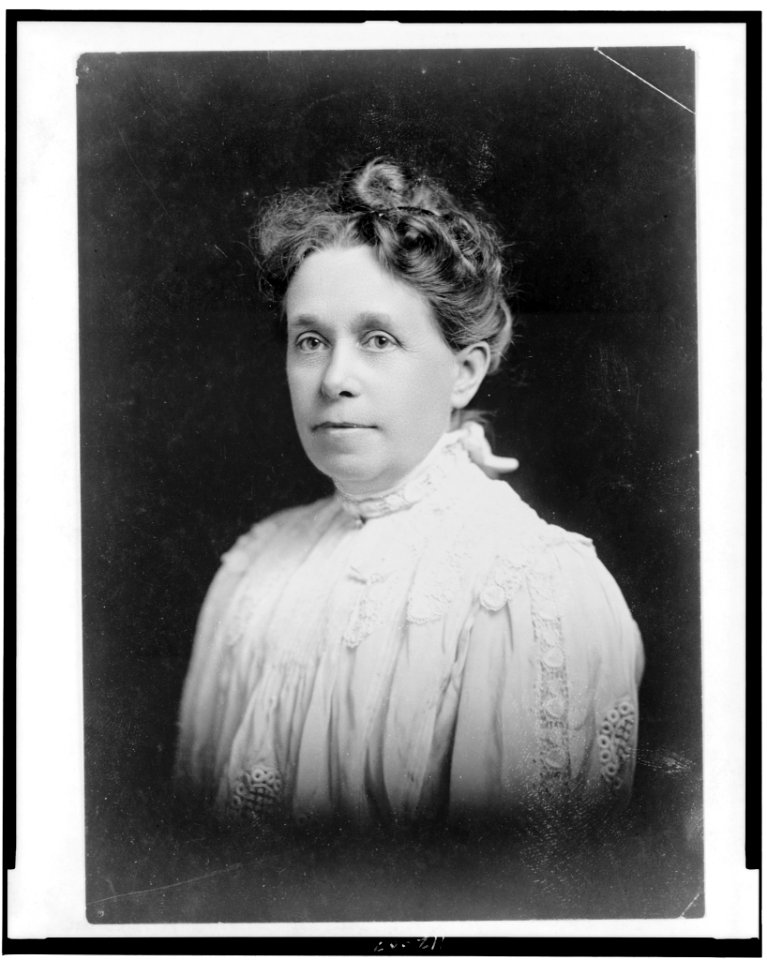 Anna Adams Gordon, head-and-shoulders portrait, facing left LCCN94510648