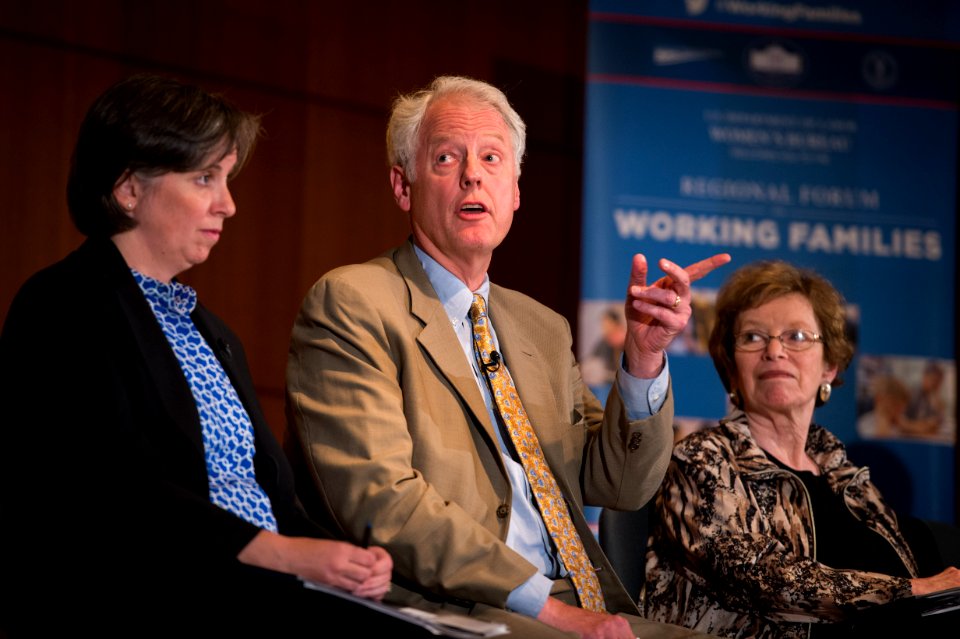 Ann O'Leary, John Arensmeyer and Eileen Appelbaum, 2014