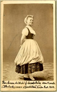 Anna de Wahl, rollporträtt - SMV - H2 142
