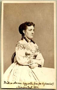 Anna Eggertz, porträtt - SMV - H7 088