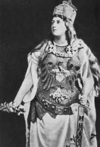 Anna Fuehring als Germania, 1891