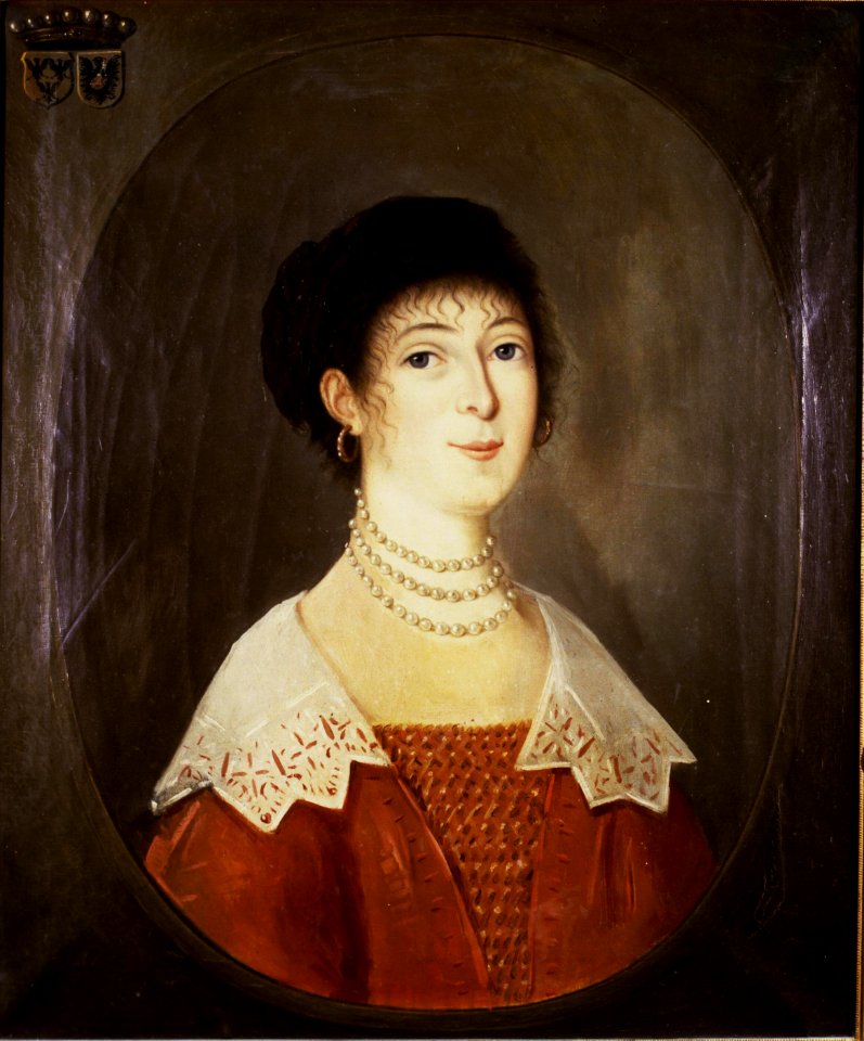 Anna Geertruida van Echten door Louis Marve Krans